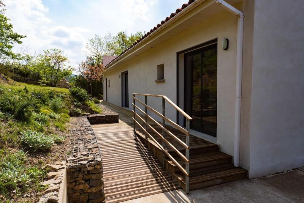 Villa Blanche, Contemporary, Cathars, Couiza, Carcassonne Bagian luar foto