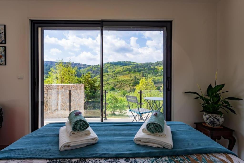 Villa Blanche, Contemporary, Cathars, Couiza, Carcassonne Bagian luar foto
