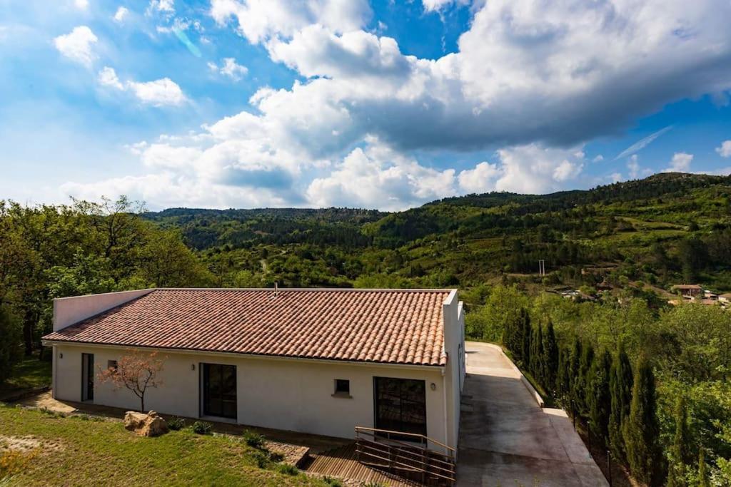 Villa Blanche, Contemporary, Cathars, Couiza, Carcassonne Bagian luar foto