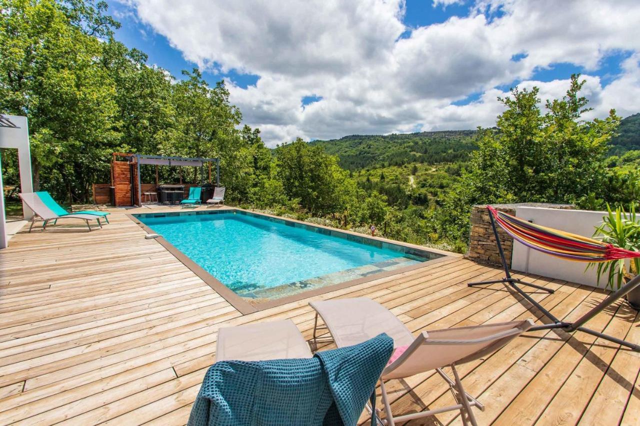 Villa Blanche, Contemporary, Cathars, Couiza, Carcassonne Bagian luar foto
